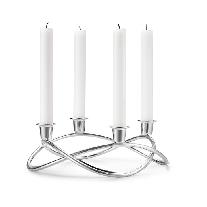 Georg Jensen Season Edelstahl-Kerzenständer