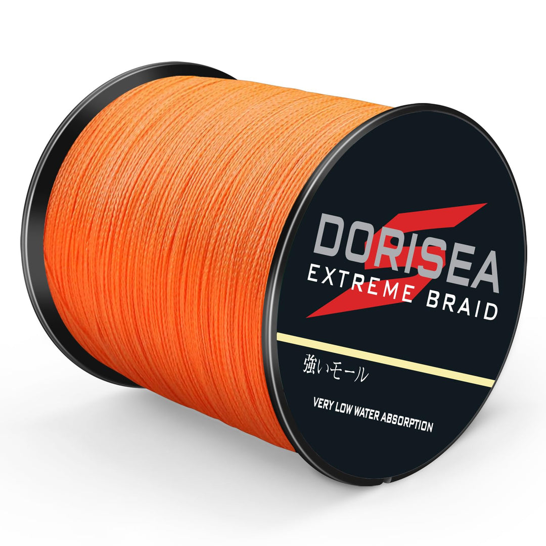 DORISEA Extreme Braid 100% PE 300 m geflochtene Angelschnur 2,7–250 kg Test-Angeldraht, Angelschnur,