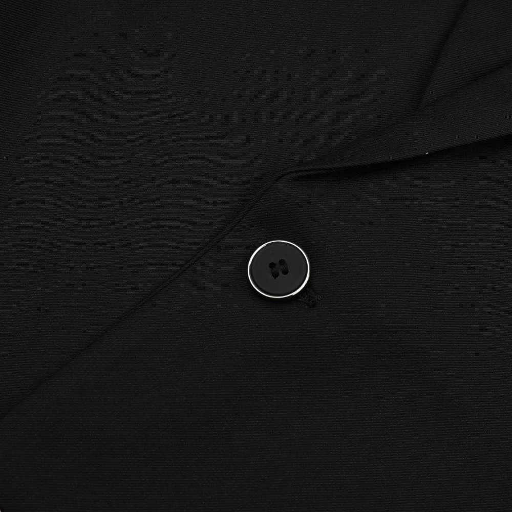 Allthemen Sakko Herren Slim Fit Sportlich Anzugjacke mit Fliege Zwei Knöpfe Herren Blazer für Busine