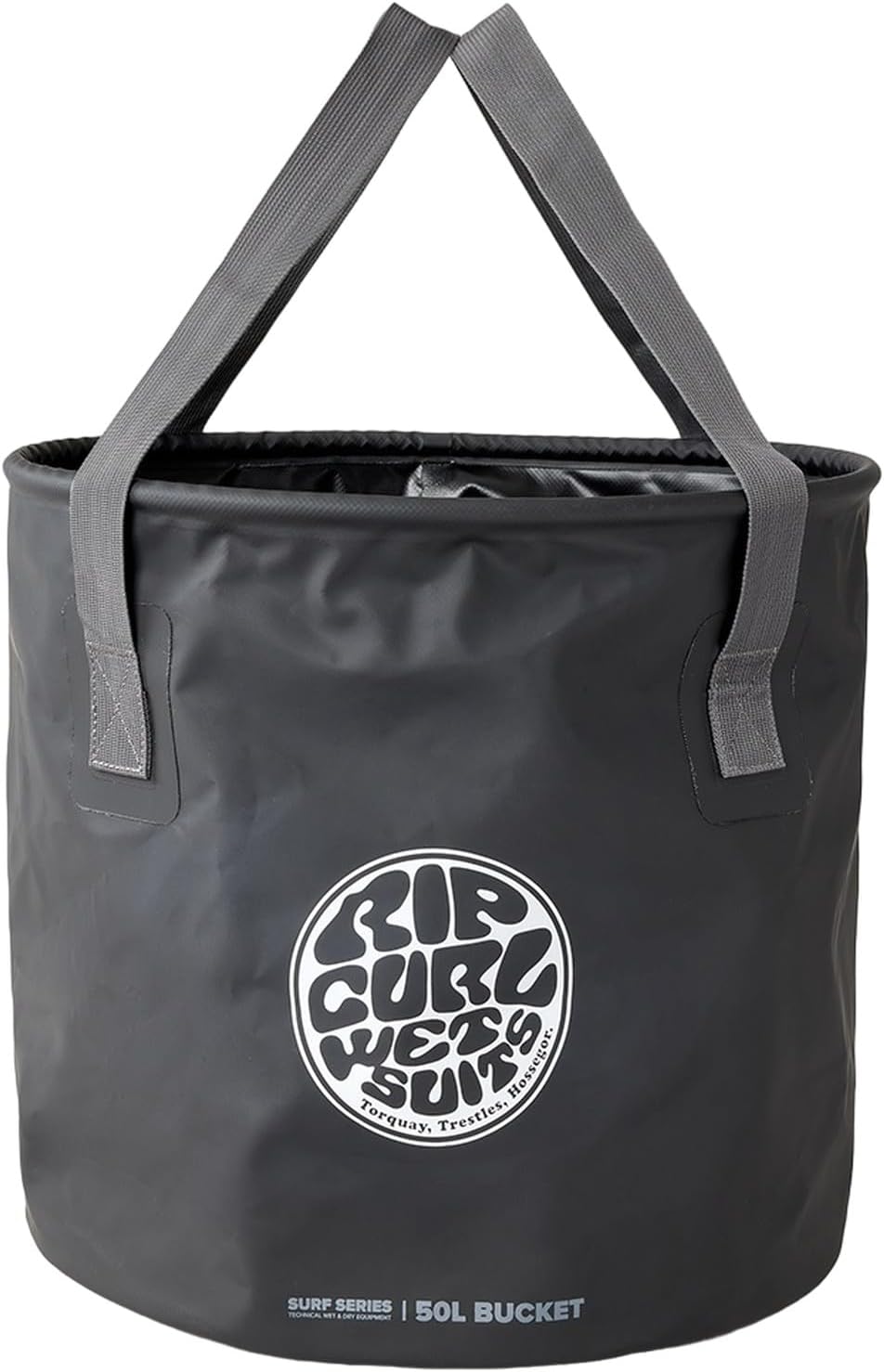 Rip Curl Surf Series 50L Changing Bucket 14RMUT - Black / Grey
