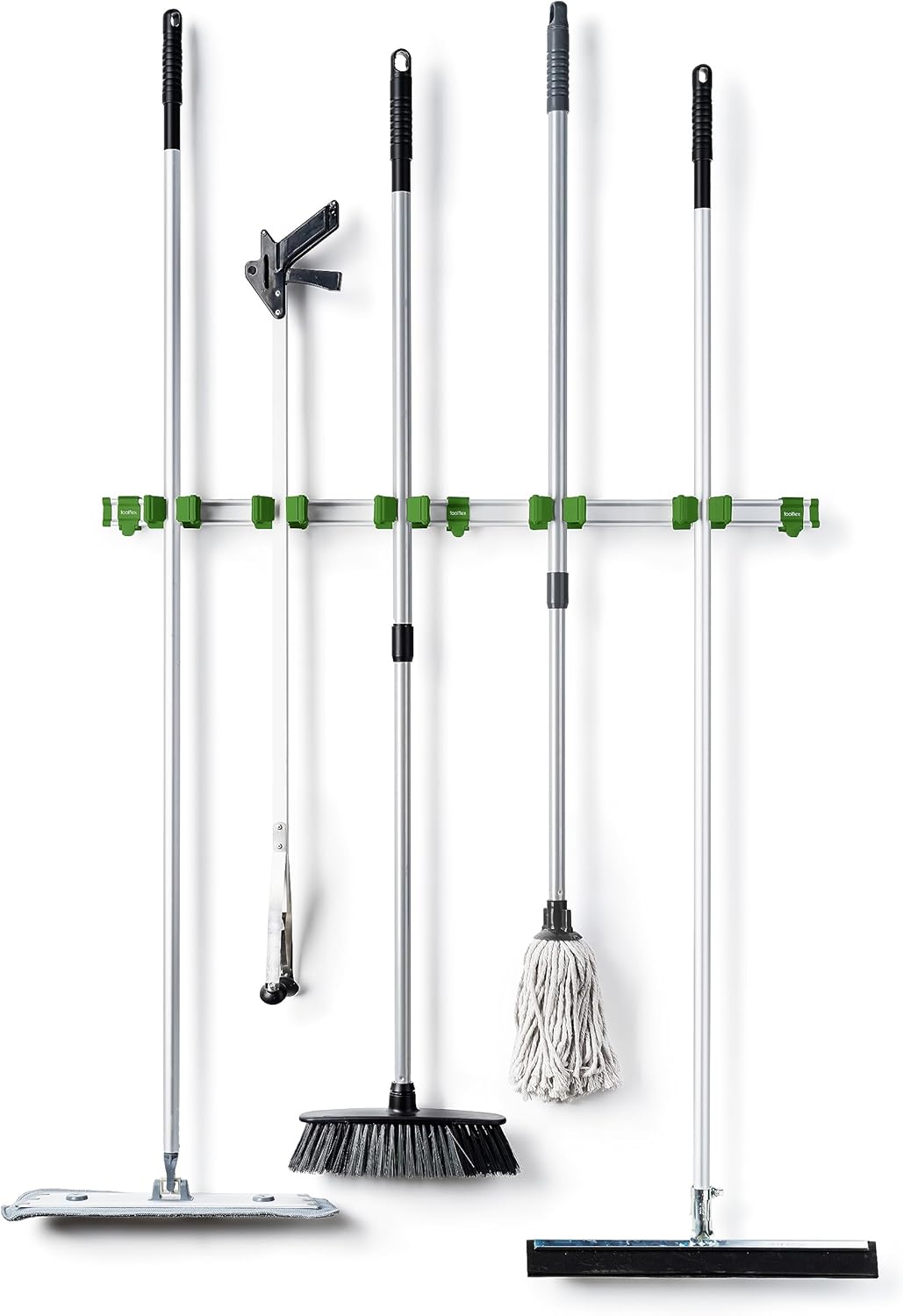 One P-01 94 cm Universal Lagerschelle, 5st One-Size-Fits-All Ausrüstungshalter, Grün Green, Green