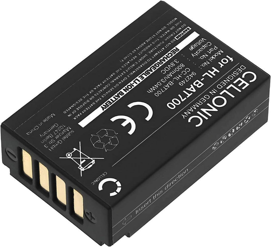 CELLONIC, Akku für Headset kompatibel mit Hollyland Solidcom C1, Solidcom C1 Pro (800mAh, 3.8V) Ersa