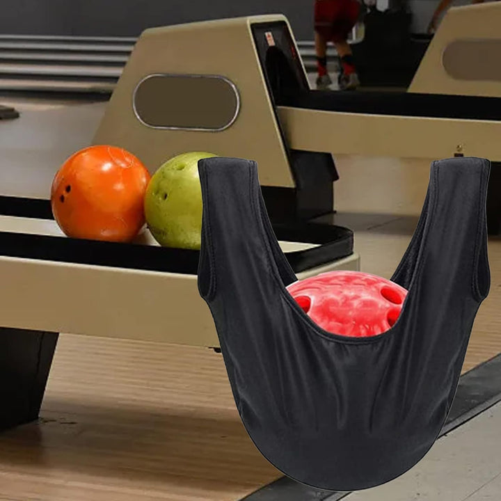 DAZZLEEX 2 x Bowling Shammy Pad, Mikrofaser, poliert, Bowling Ball Wischbeutel, Bowling Polierbeutel