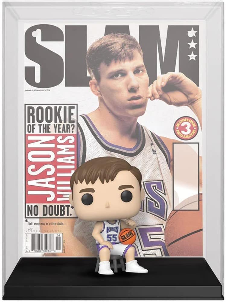 Funko Pop! NBA Cover: SLAM - Jason Williams - Vinyl-Sammelfigur - Geschenkidee - Offizielle Handelsw