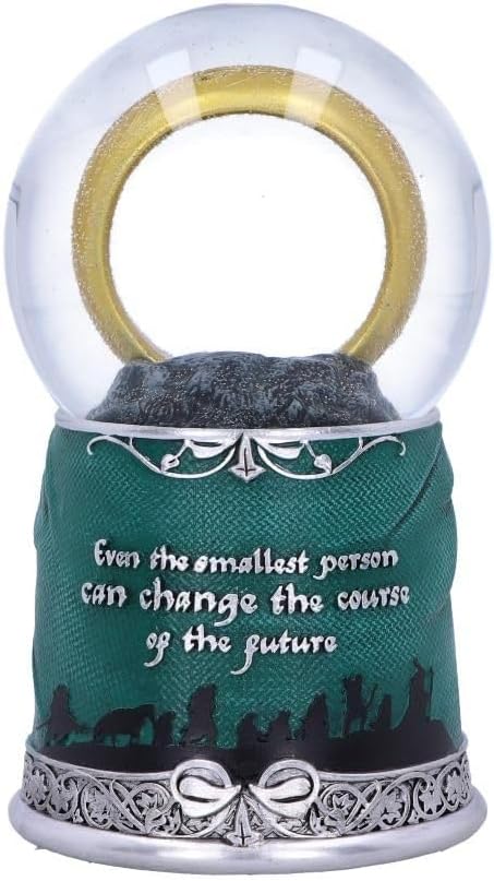 Nemesis Now Schneekugel Herr der Ringe Frodo, offizielles Lizenzprodukt, Mehrfarbig, 17 cm