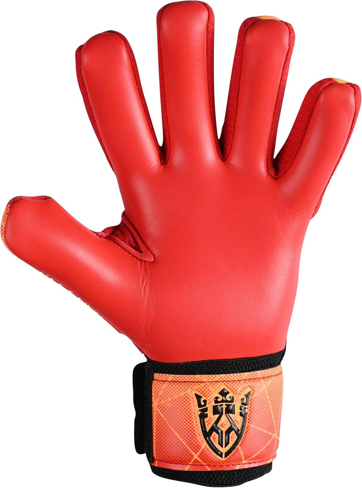 Keeperking Torwarthandschuhe Erwachsene Kinder Jugend mit und ohne Fingerschutz Fussballhandschuhe a