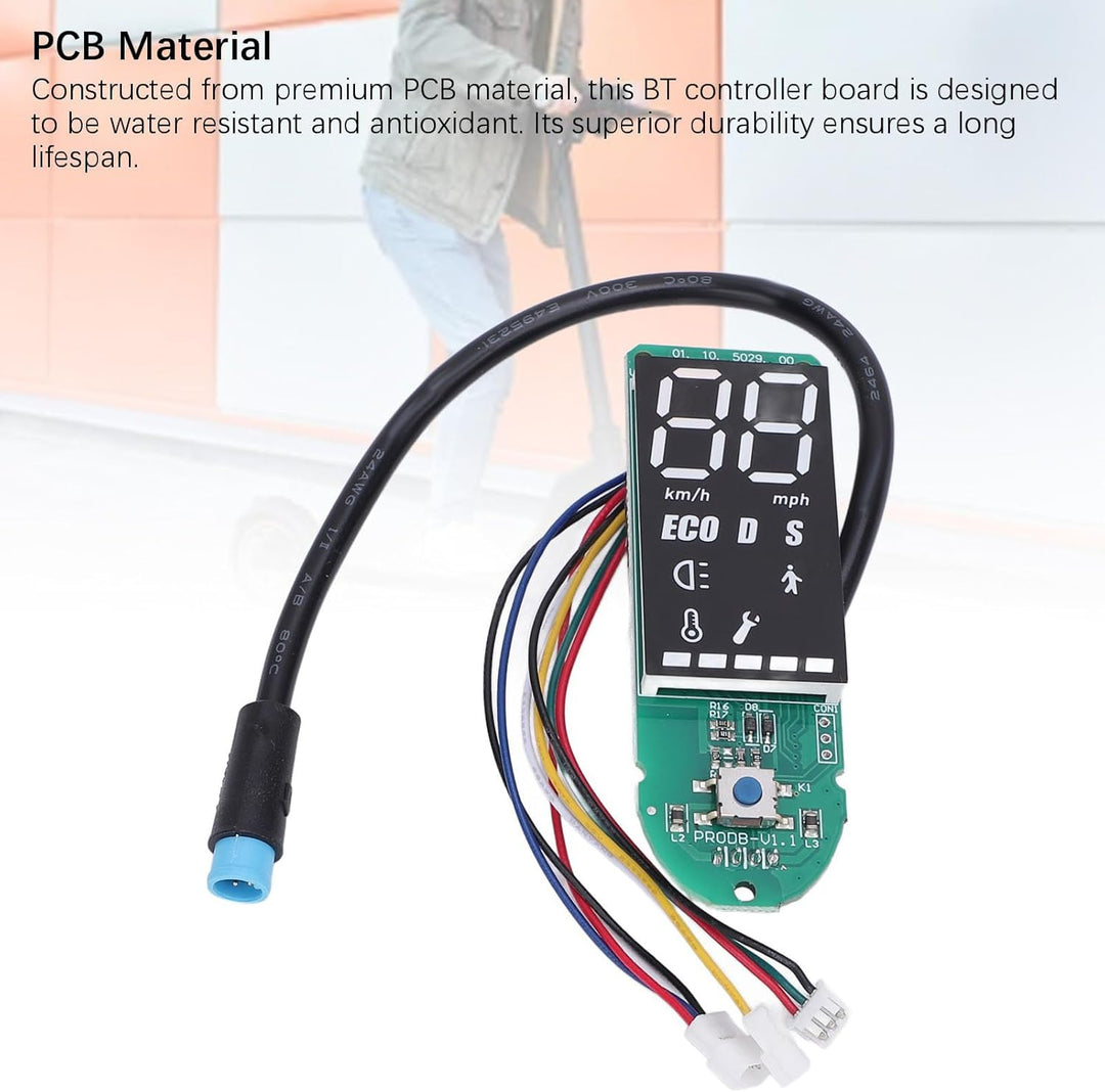 Elektroroller Dashboard für Ninebot MAX G30, E-Roller Bluetooth Armaturenbrett E-Scooter Leiterplatt