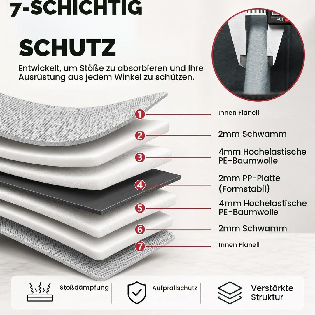 Cwatcun Kamerarucksack Professional für Spiegellose SLR/SLR Kamera wasserdichte Kameratasche Kompati