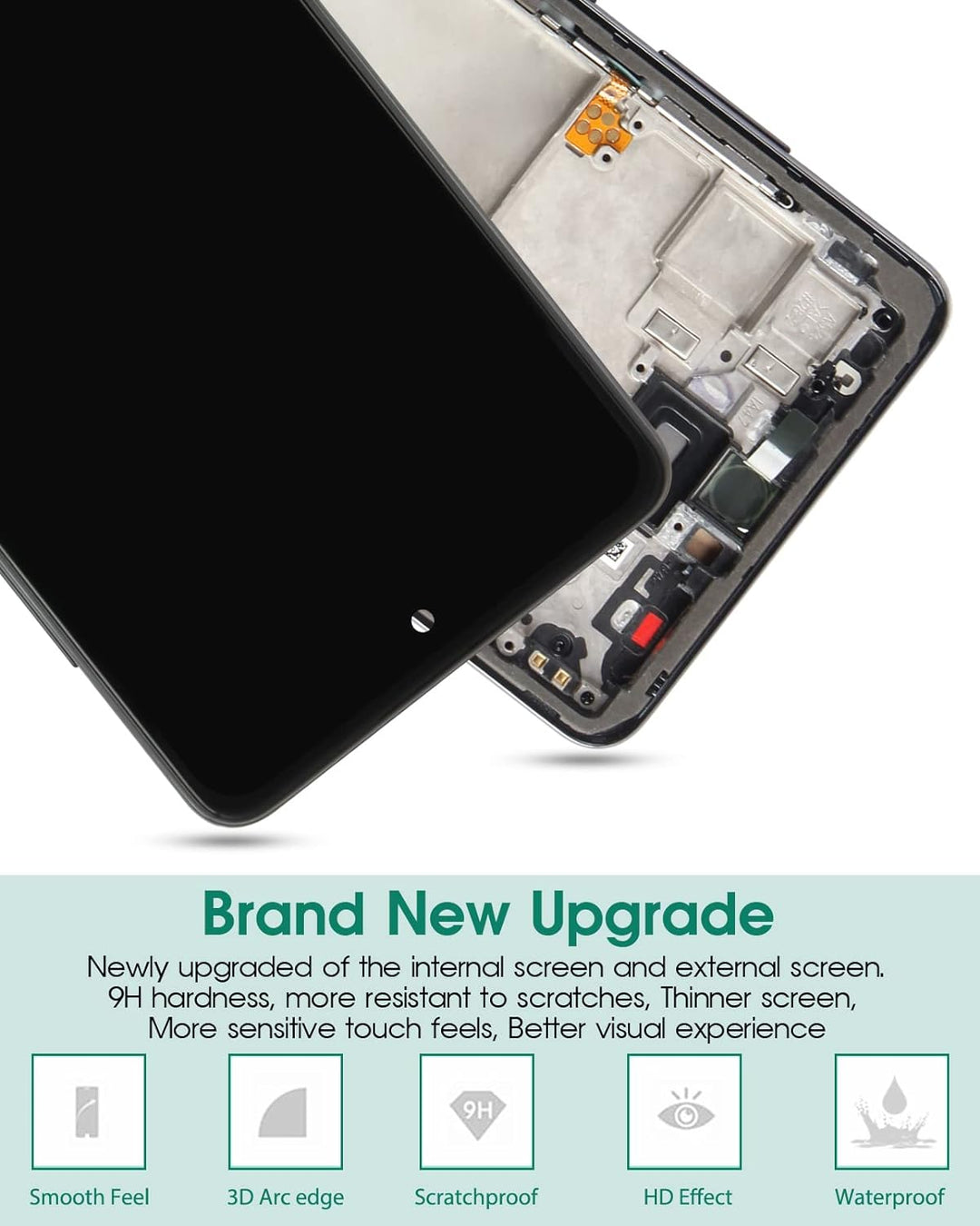 TFT für Samsung Galaxy A52 5G Bildschirm Ersatz für Galaxy A52 5G LCD für Samsung A52 5G Digitizer f