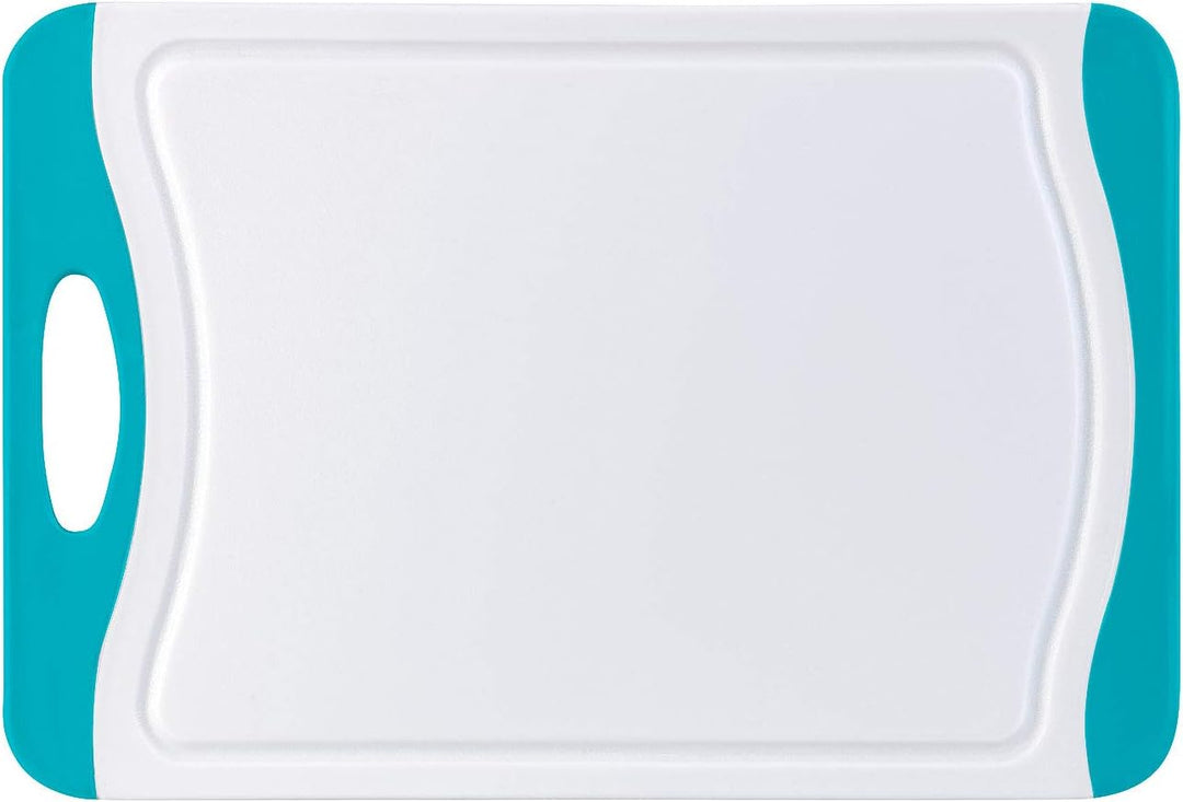 Rosenstein & Söhne Schneidebrett BPA frei: 6er-Set Schneidebretter in 6 Farben, antibakteriell, je 2