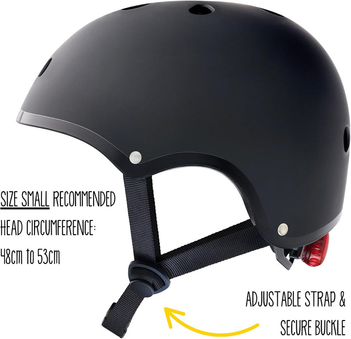 hornit Kinderhelm Fahrradhelm für Mädchen und Jungs Herren und Damen - Komplett einstellbar - LED Rü