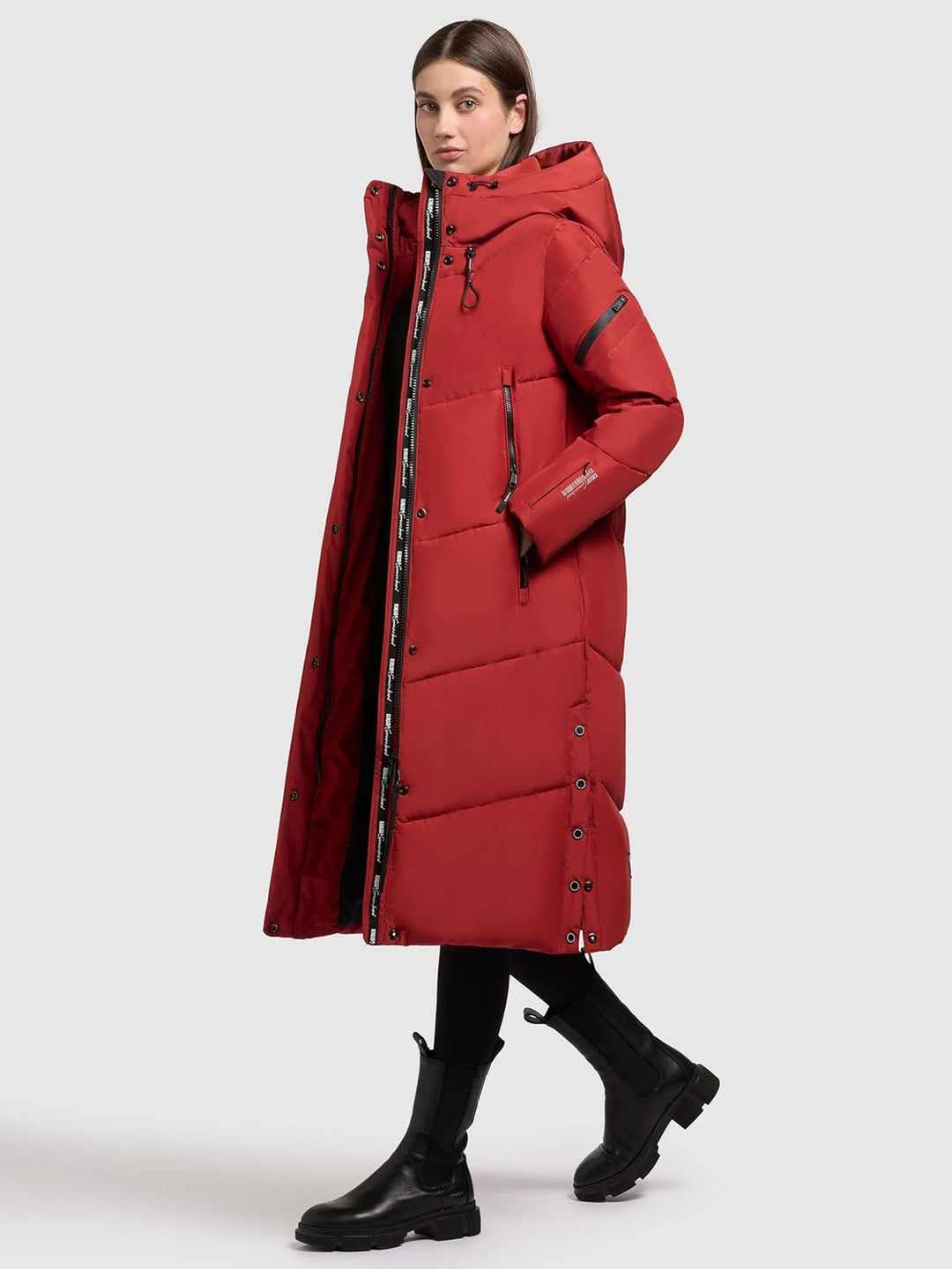 khujo Damen Steppmantel Sonje 5 XS SEP-RED, XS SEP-RED