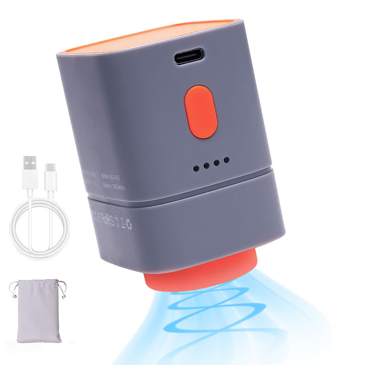 Kabellose tragbare Vakuumpumpe für Vakuumbeutel – 4500 PA Saugkraft, 25W, 1800mAh Akku, USB-C Ladung