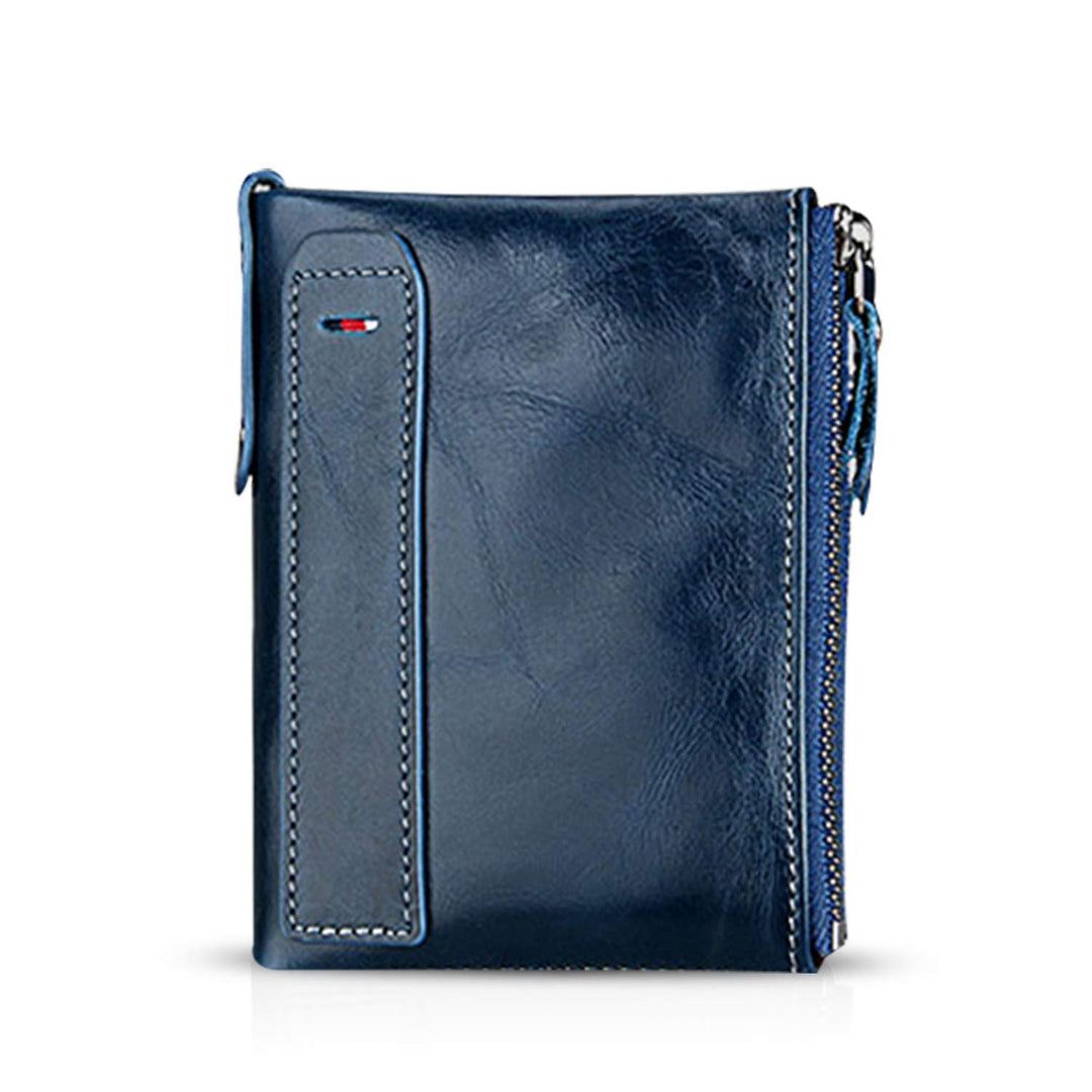 FANDARE Geldbörse mit RFID Schutz Herren Brieftasche Damen Geldklammer Kreditkartenetui Geldbeutel K