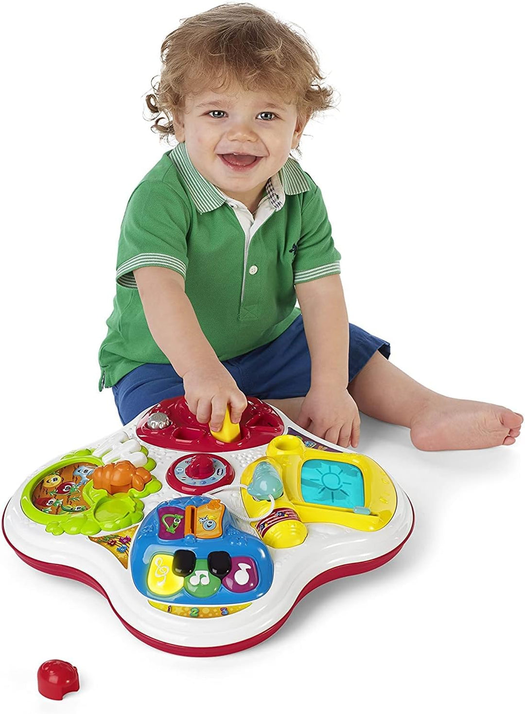 Chicco Artsana Spieltisch für Kinder Tisch Wachse und Lerne, Tisch Wachse und Lerne