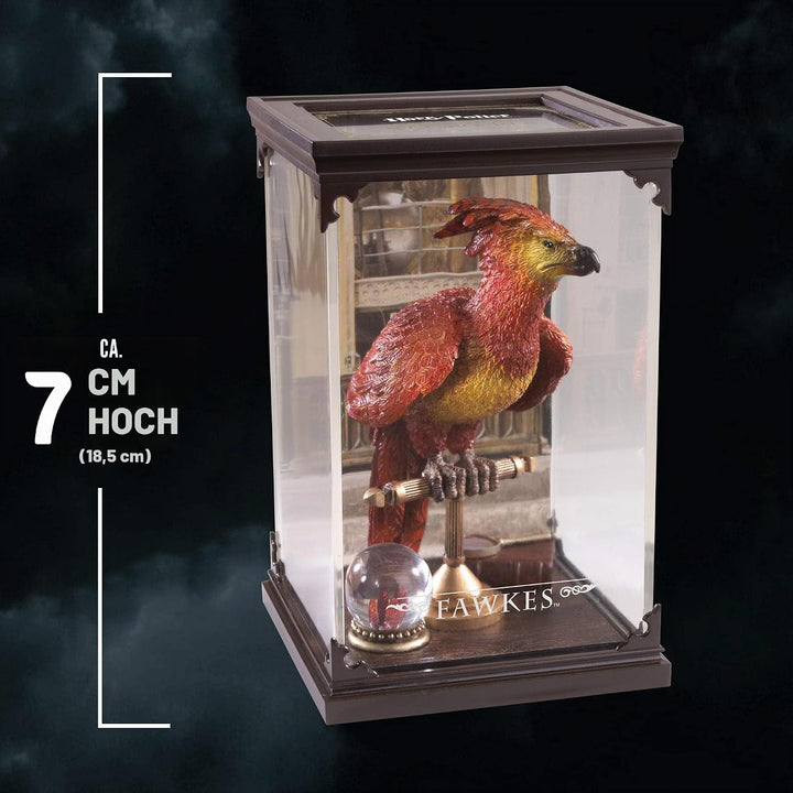 The Noble Collection - Magical Creatures Fawkes - Hand-Painted Magical Creature #8 - Officially Lice