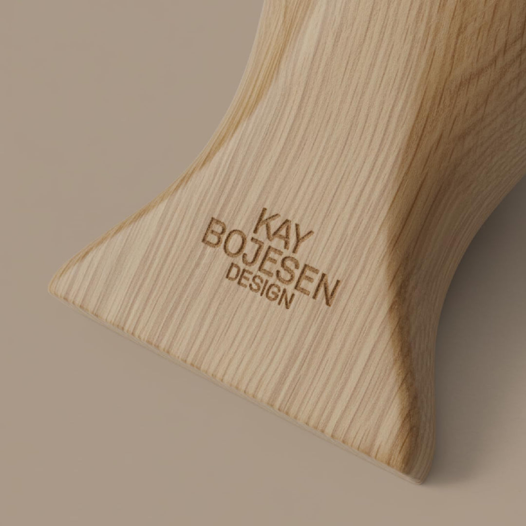 Kay Bojesen Alfred Singvogel Figuren 15.5 cm Weihnachtsdekoration, Holz 15.8 x 7 x cm Eiche/Räuchere