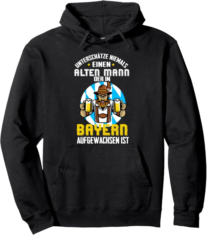 Bayern lustige Bayerische Sprüche Bayer Bayerisches Bier Pullover Hoodie