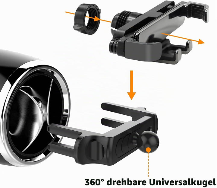 TTCR-II Handyhalterung Compatible Avec Mercedes A/B/C/E/S Klasse 2016-2023 für GLC/GLE/GLS/GLB Klass