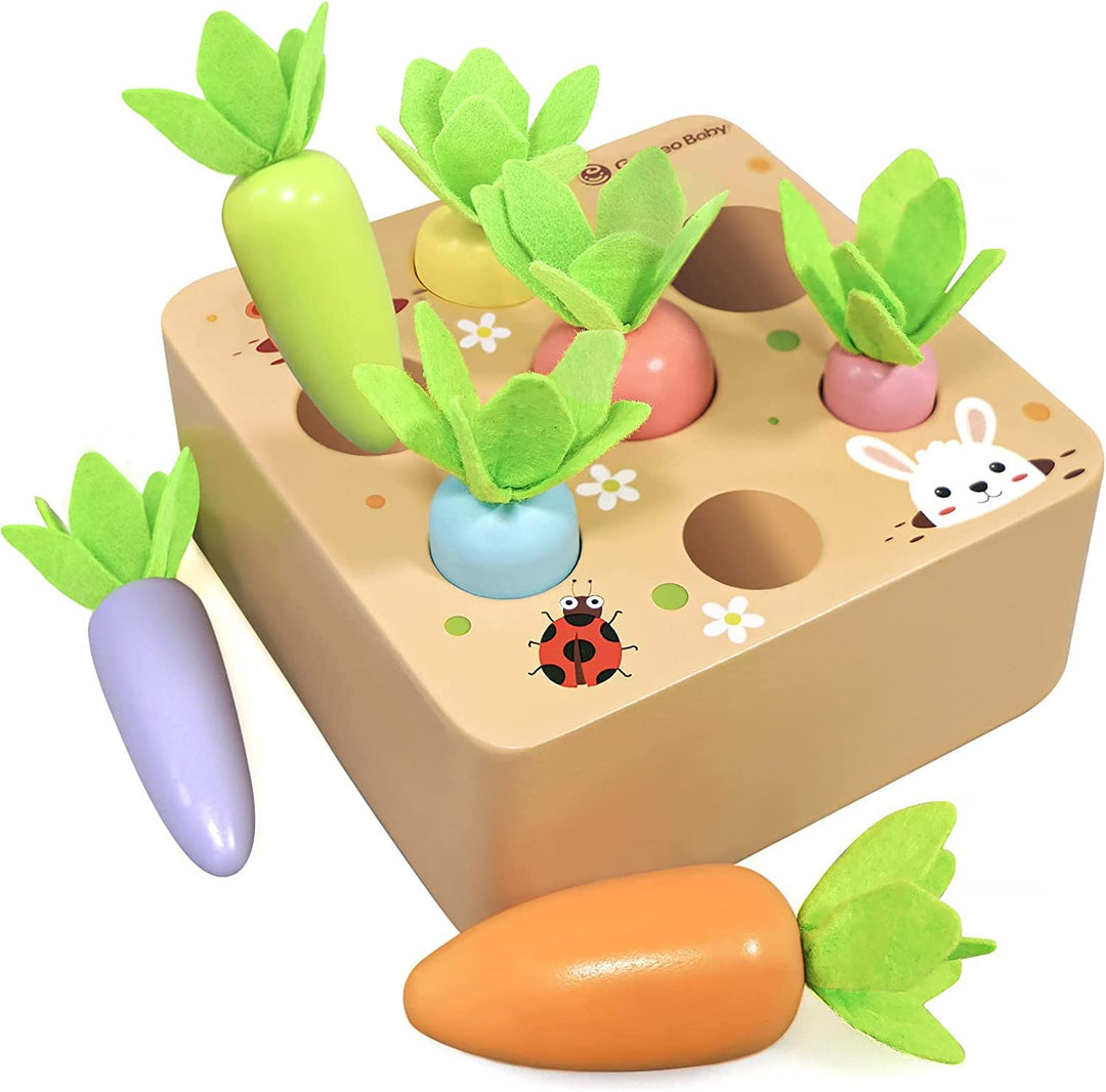 Holzspielzeug ab 1 Jahr | Baby Motorik Spielzeug für 12 18 Monate Jungen Mädchen | Montessori Sortie