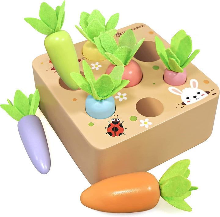 Holzspielzeug ab 1 Jahr | Baby Motorik Spielzeug für 12 18 Monate Jungen Mädchen | Montessori Sortie