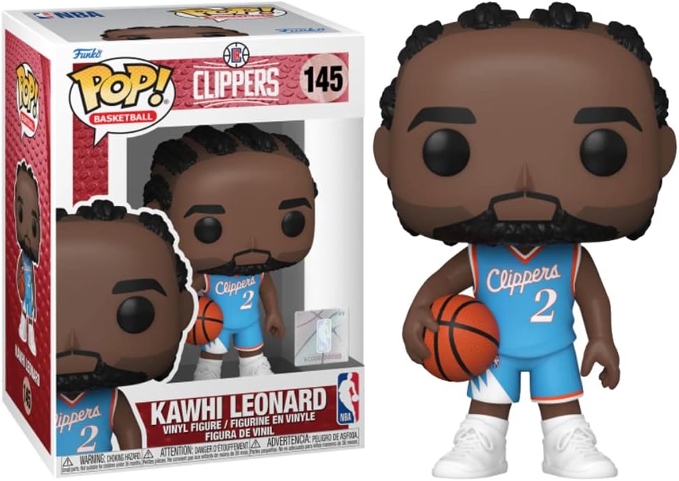 Funko POP! NBA: Clippers - Kawhi Leonard - (CE'21) - Vinyl-Sammelfigur - Geschenkidee - Offizielle H
