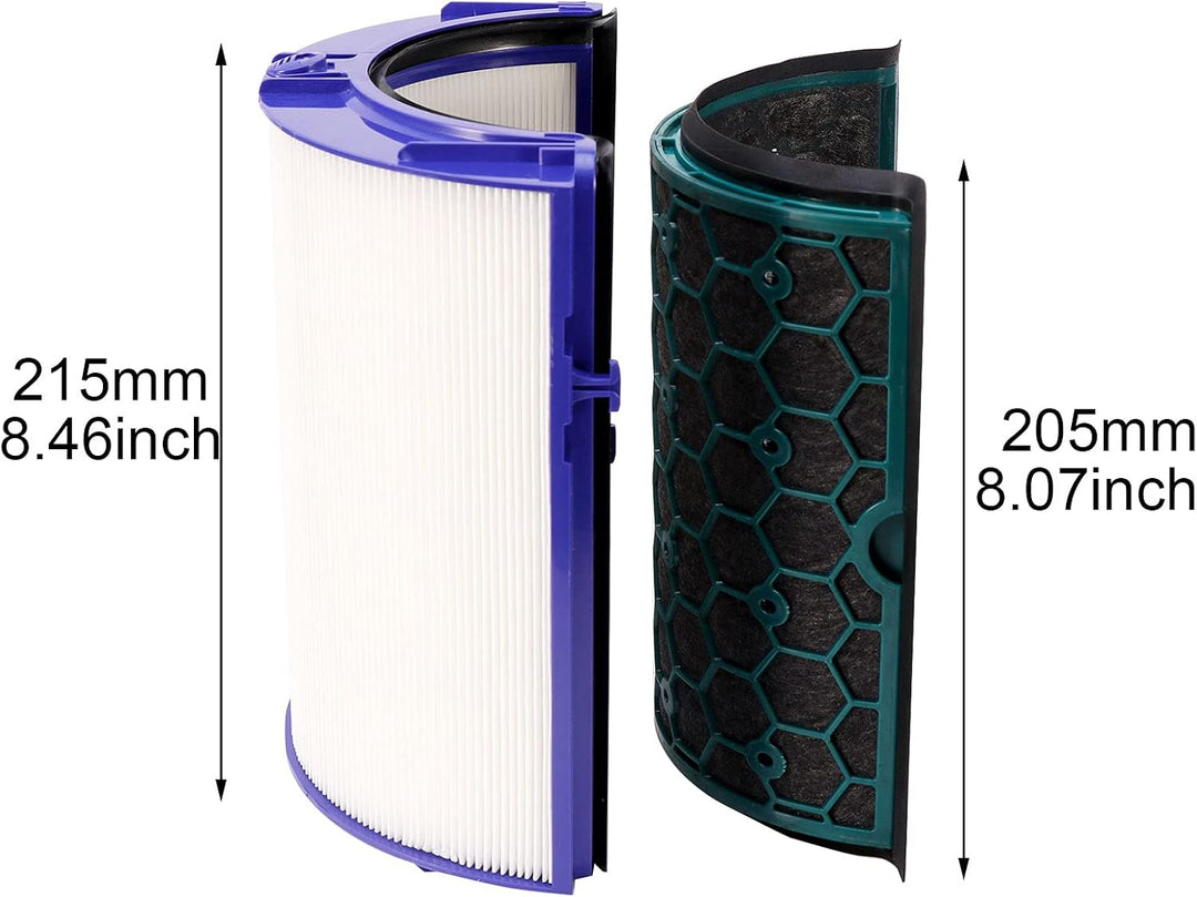 Hepa-Filter & Aktivkohlefilter für Dyson TP04 TP05 HP04 HP05 DP04, Luftreiniger-Zubehör 360 Filtersy