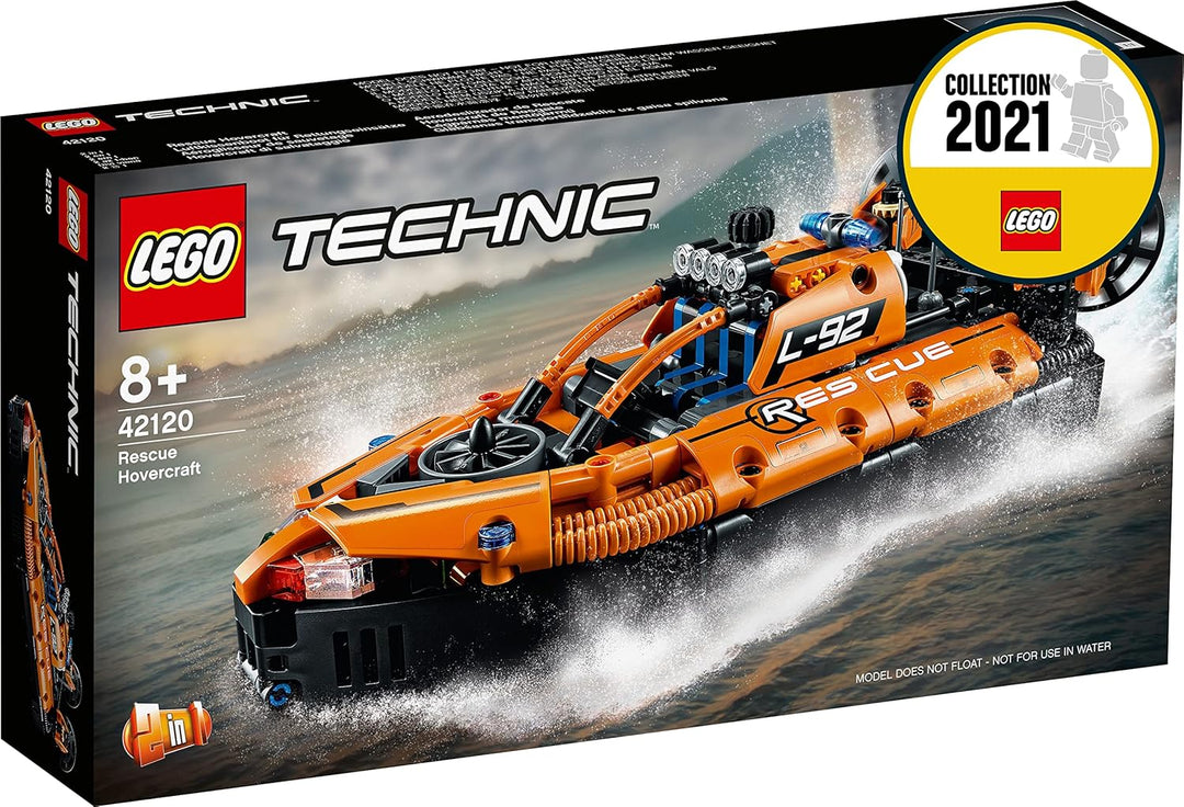LEGO 42120 Technic Luftkissenboot für Rettungseinsätze Single, Single