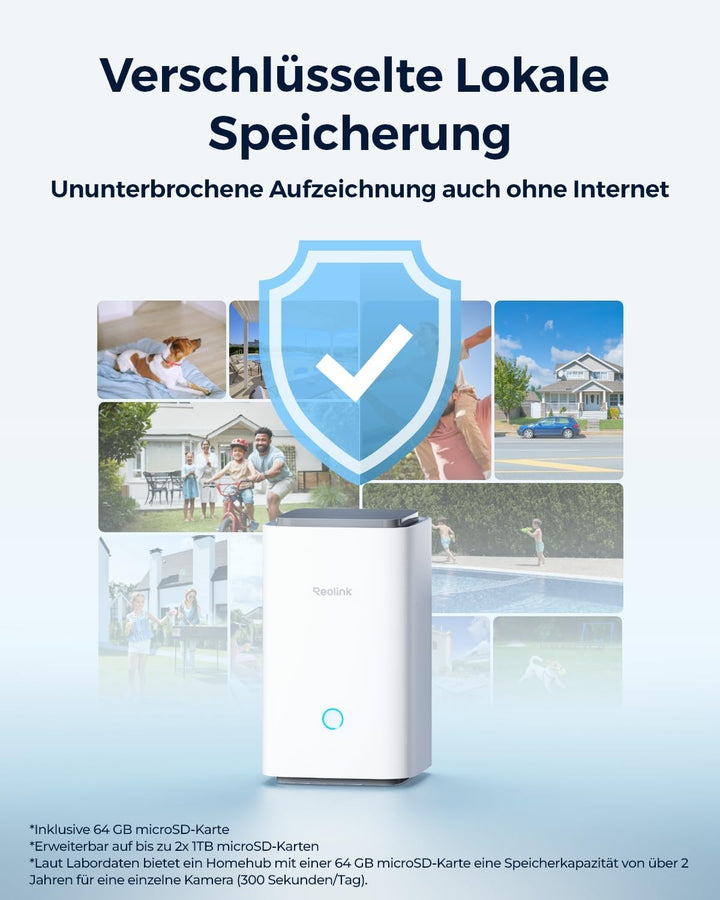 Reolink Argus 4 Pro Solar Überwachungskamera Aussen Akku, 4K ColorX-Nachtsicht, 180°-Weitwinkel, Wi-