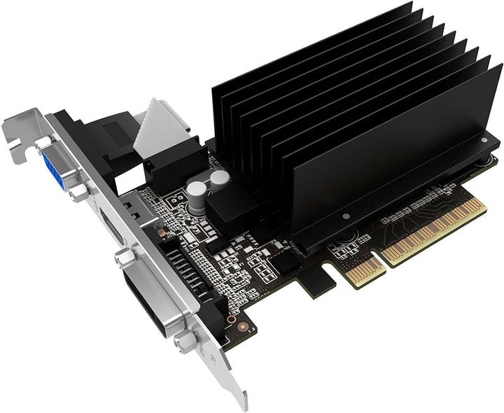 Gainward GRA PCX GT730 SilentFX Grafikkarte (PCI-e, 2GB GDDR3-Speicher, HDMI, DVI, VGA, 1 GPU) 3224