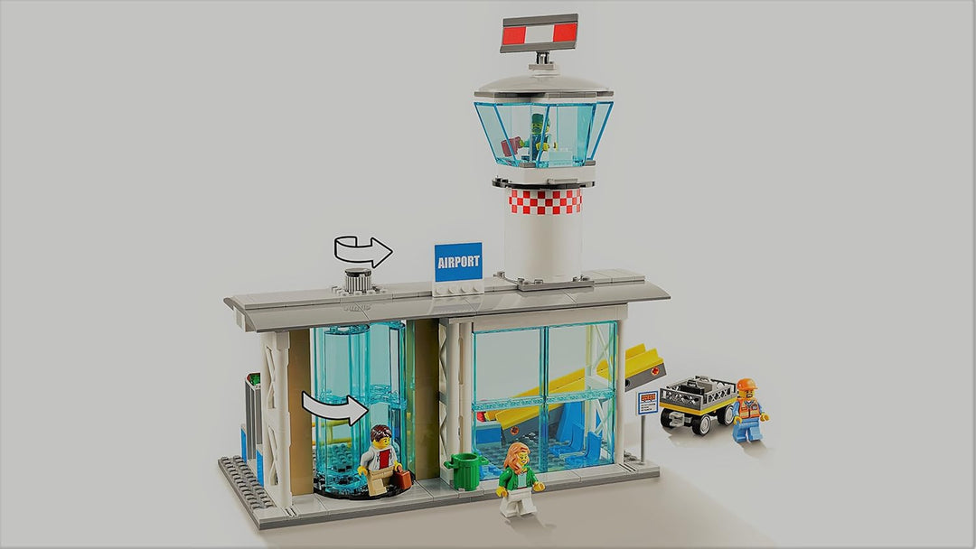 LEGO City 60104 - Flughafen-Abfertigungshalle