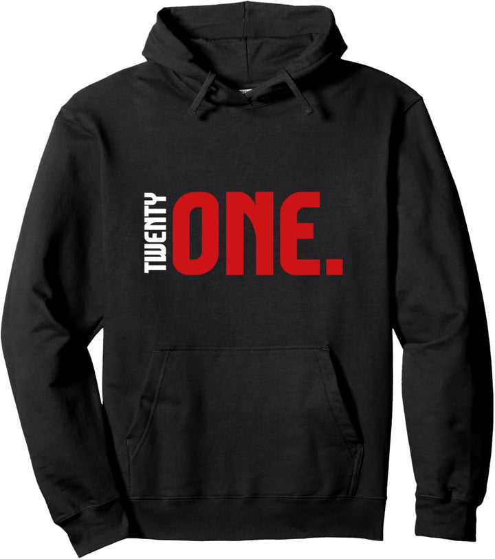 Geschenkideen zum 21. Geburtstag I Twentyone 21.Geburtstags Pullover Hoodie