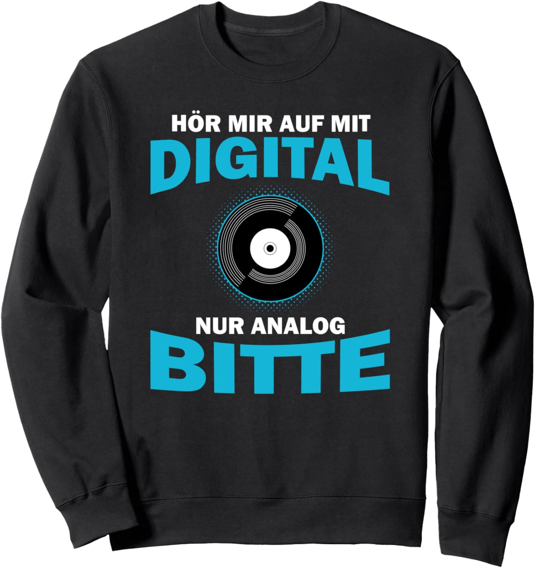 Vinyl Schallplatte Geschenk I Plattensammler Sweatshirt