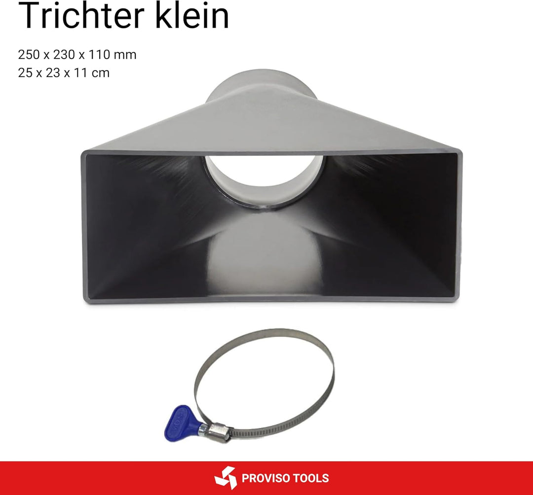 Absaugtrichter – Absaugtrichter, Absaugung für Werkstatt, Absauganlage, Absaugtrichter 100mm, Absaug