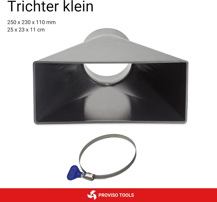 Absaugtrichter – Absaugtrichter, Absaugung für Werkstatt, Absauganlage, Absaugtrichter 100mm, Absaug