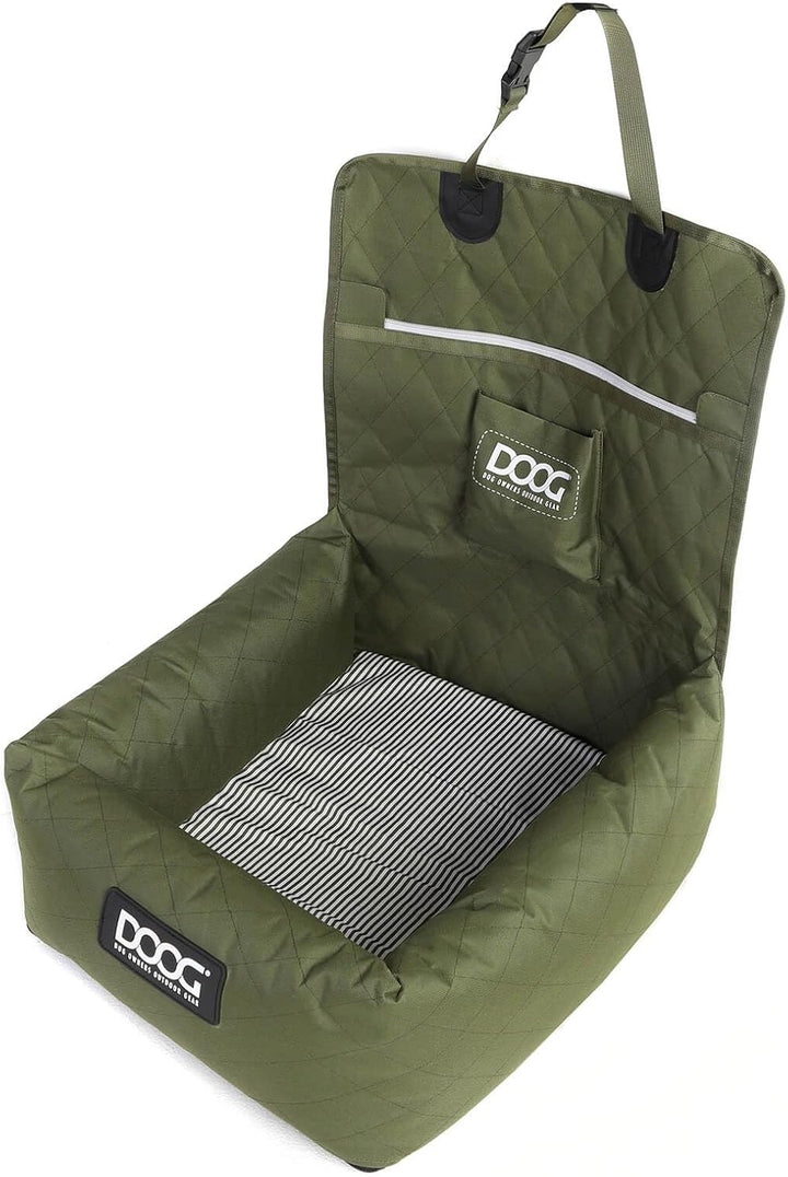 DOOG Deluxe Autositz & Reisebett für Haustiere – Sicher, bequem, schmutz- und tierhaarabweisendes 60