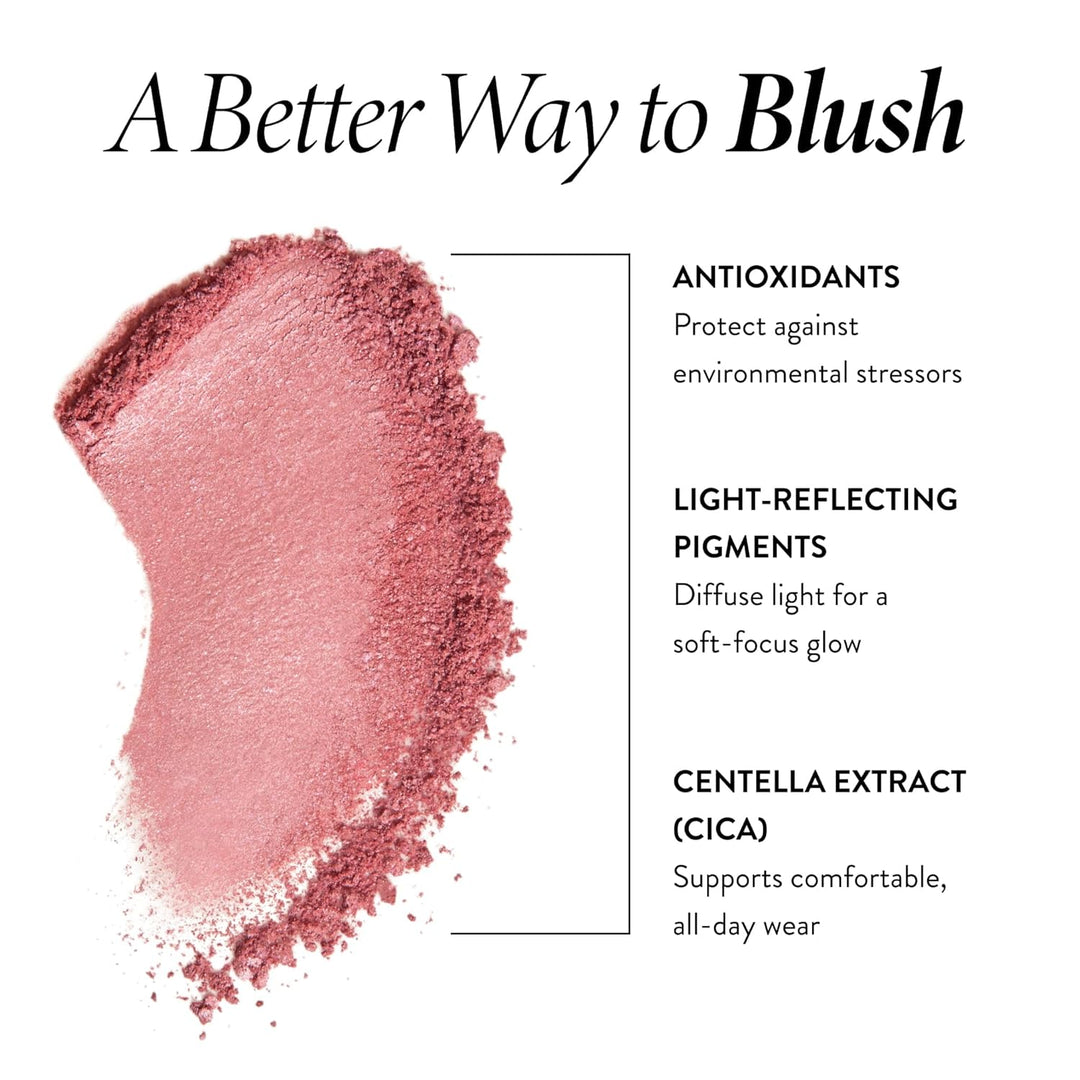 LAURA GELLER NEW YORK Baked Blush-n-Brighten Marbleized Blush-Tropical Peach Creamy Lightweight Matt