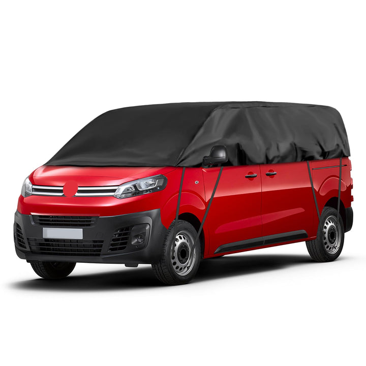 Autoabdeckung Wasserdicht Ersatz für Citroen Jumpy SWB 2016-2025, Sonnenfest Hälfte Autoabdeckung, H
