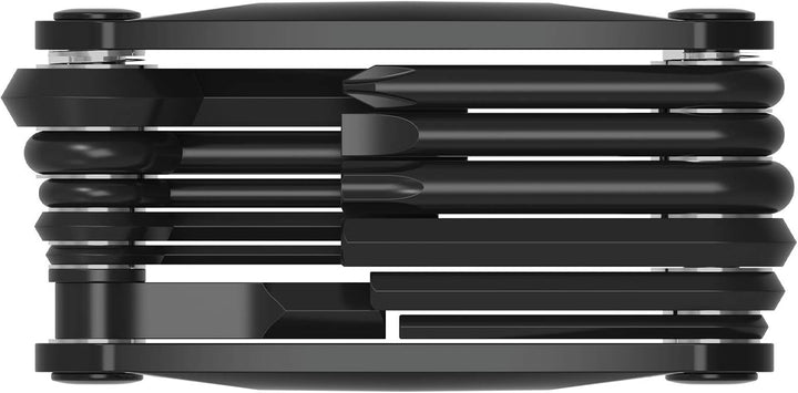 LEZYNE Rap II Fahrrad Multi-Tool 12 in 1, Anti-Korrosions-Bits, Hex 2/2,5/3/4/5/6/8 mm, T10/T25/T30,