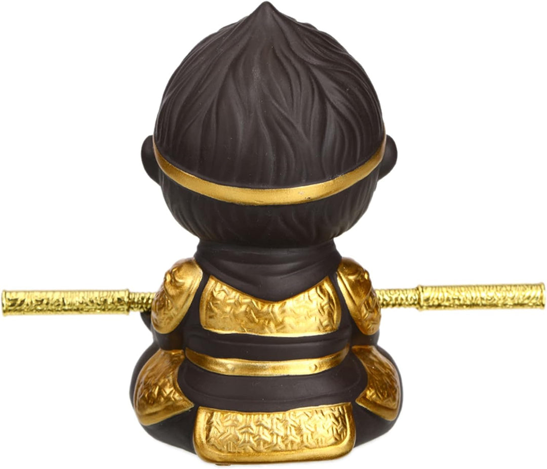 Chinesisches lila Ton Kung Fu Tee Haustier Set Monkey King TeaPet für Zuhause Teetablett Dekoration,