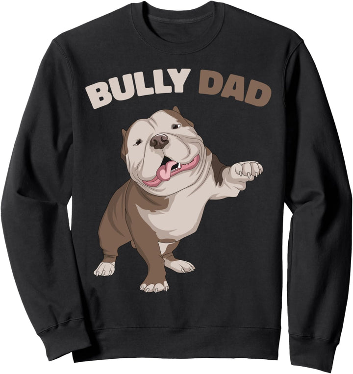 American Bully Dad Hunde Papa Hundehalter Männer Sweatshirt