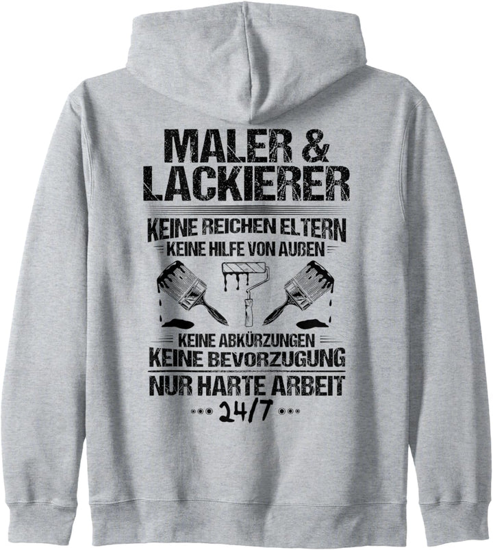 Harte Arbeit Maler und Lackierer Kapuzenjacke
