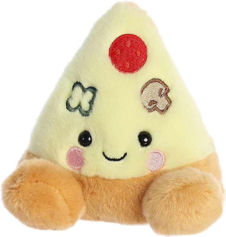 Aurora Adorable Palm Pals Peppa Pizza Slice Stuffed Animal - Pocket-Sized Fun - On-The-Go Play - Bro
