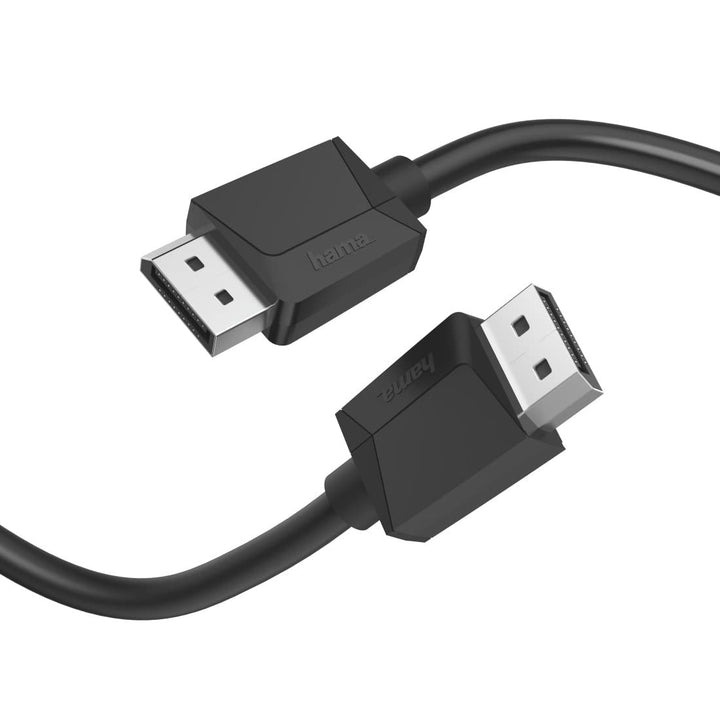 Hama Displayport Kabel 3m lang DP Kabel 1.2 (Display Port Cable Ultra HD 8k @ 120 Hz, Monitorkabel m