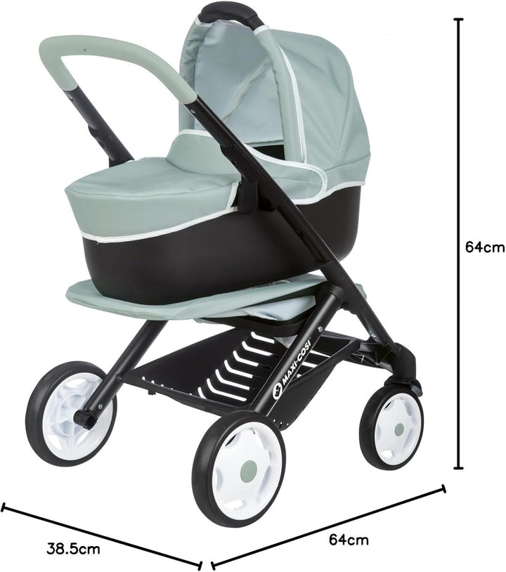 Smoby - Maxi Cosi 3-in-1 Kombi Puppenwagen & Maxi Cosi 3in1 Multifunktions-Puppenwagen Rosa Puppenwa