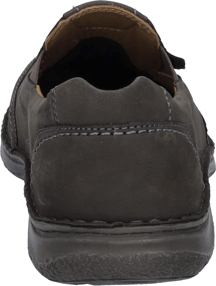 Josef Seibel Herren Slipper Anvers 67,Weite K (Extra weit),Wechselfussbett, Grau Granit