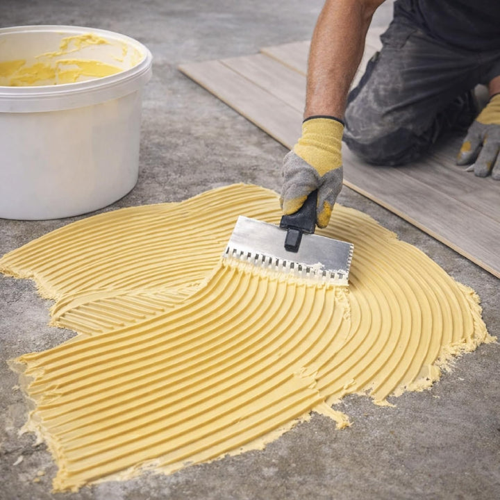 Bodenkleber 6kg | Kleber für Vinyl, Teppich, PVC und andere verschiedene Bodenbeläge