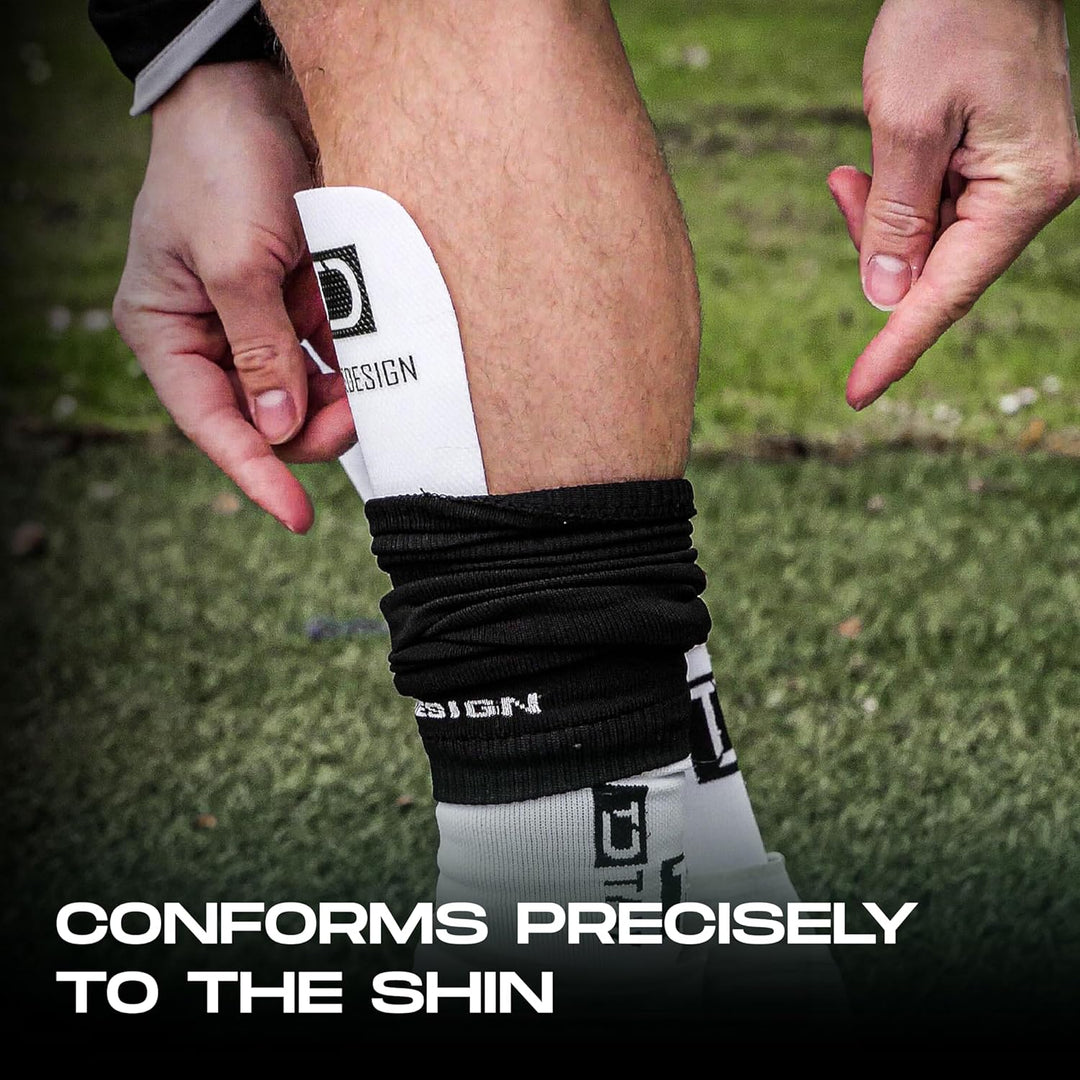 Tapedesign Equipment - Schienbeinschoner Performance Shinguards Schienbeinschoner weiss/schwarz Einh