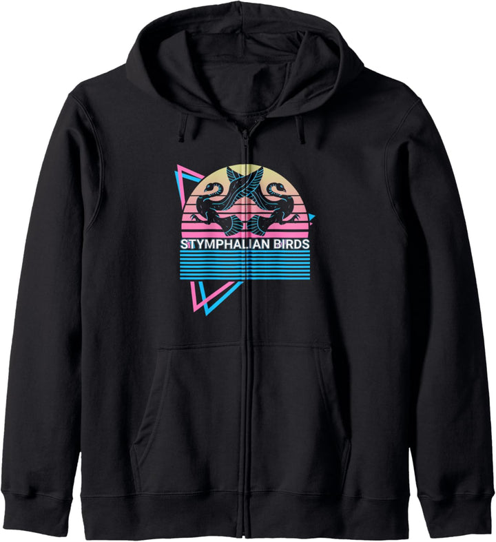 Stymphalian Birds Mythical Creature Griechische Mythologie Retro Kapuzenjacke
