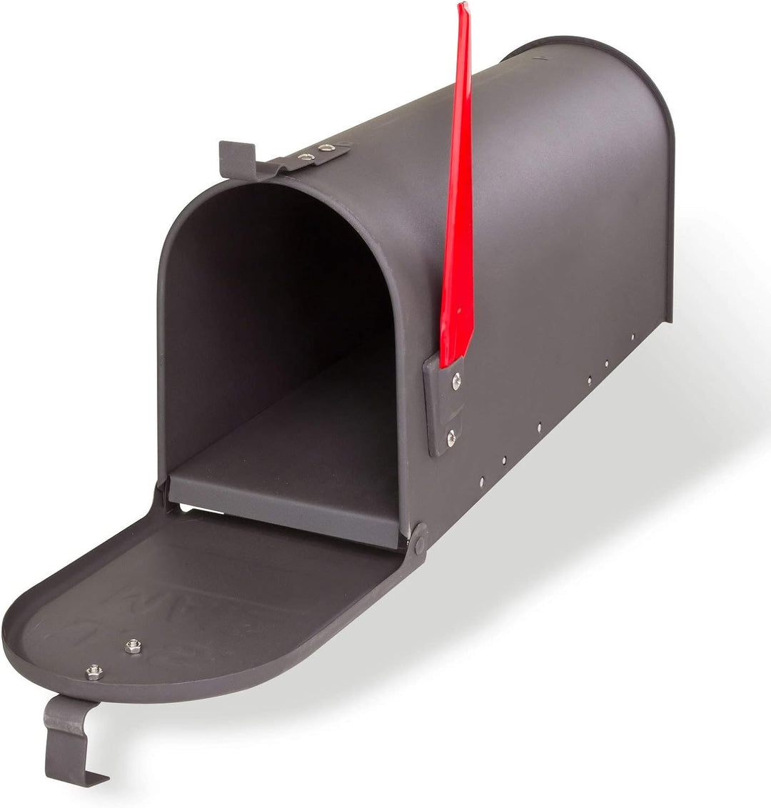 DEMA American Mailbox aus Stahl, Anthrazit